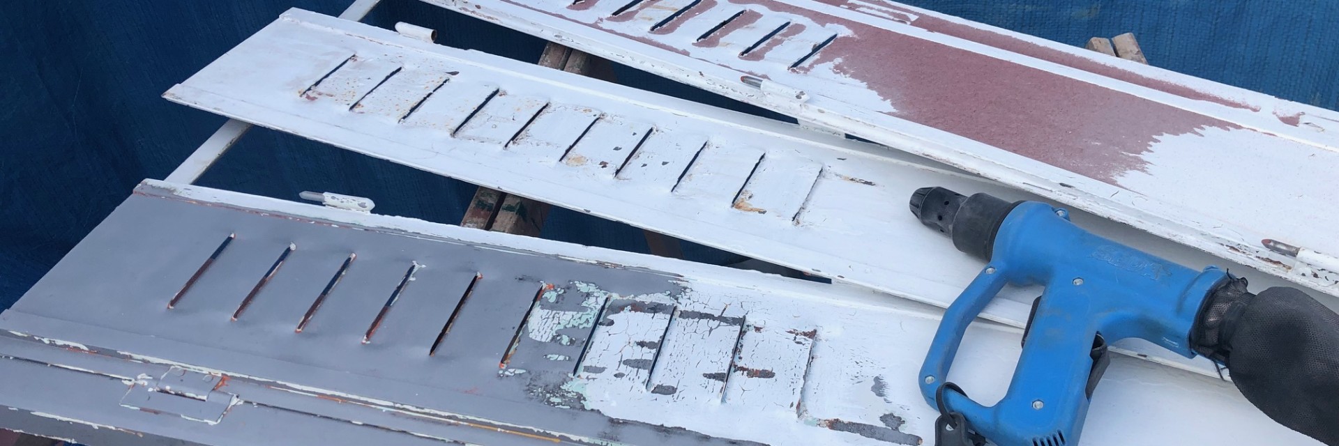 Bannière de la page Aérogommage de l'EBE du Pays Luzycois