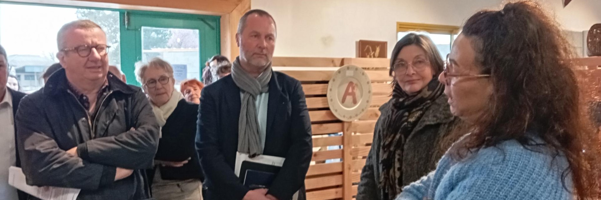 Bannière de la page Grande visite ! de l'EBE du Pays Luzycois