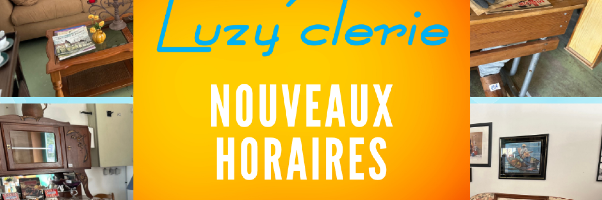 Bannière de la page horaires d'été Luzy'clerie de l'EBE du Pays Luzycois