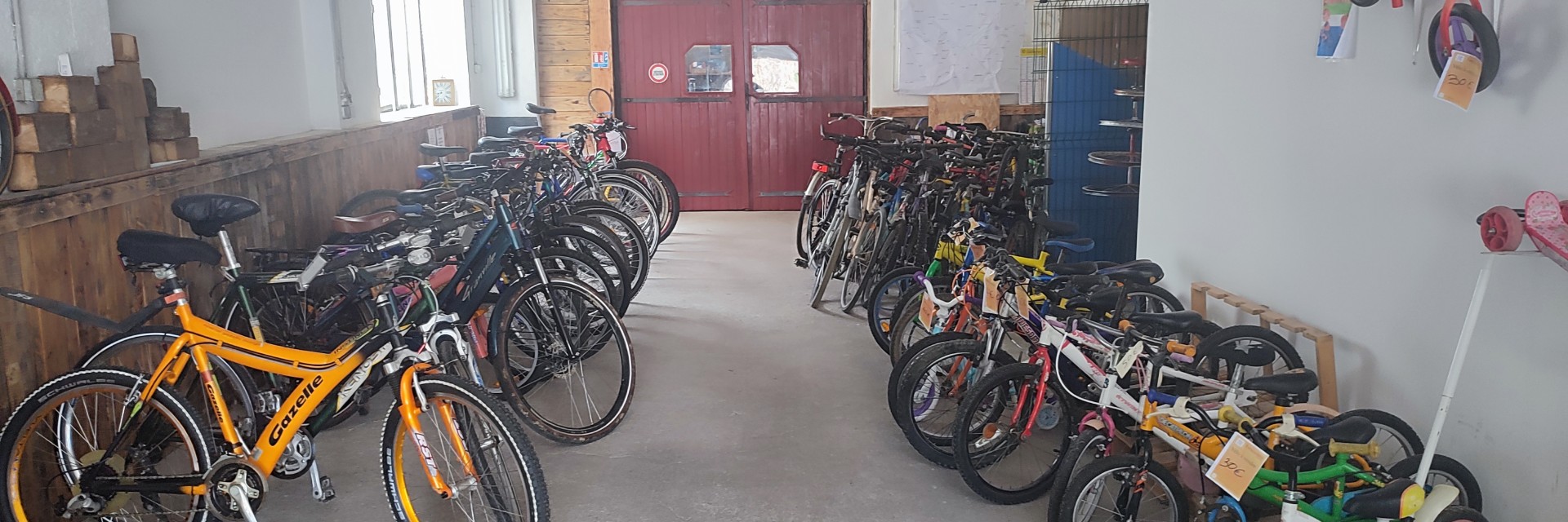 Bannière de la page Luzycyclette de l'EBE du Pays Luzycois