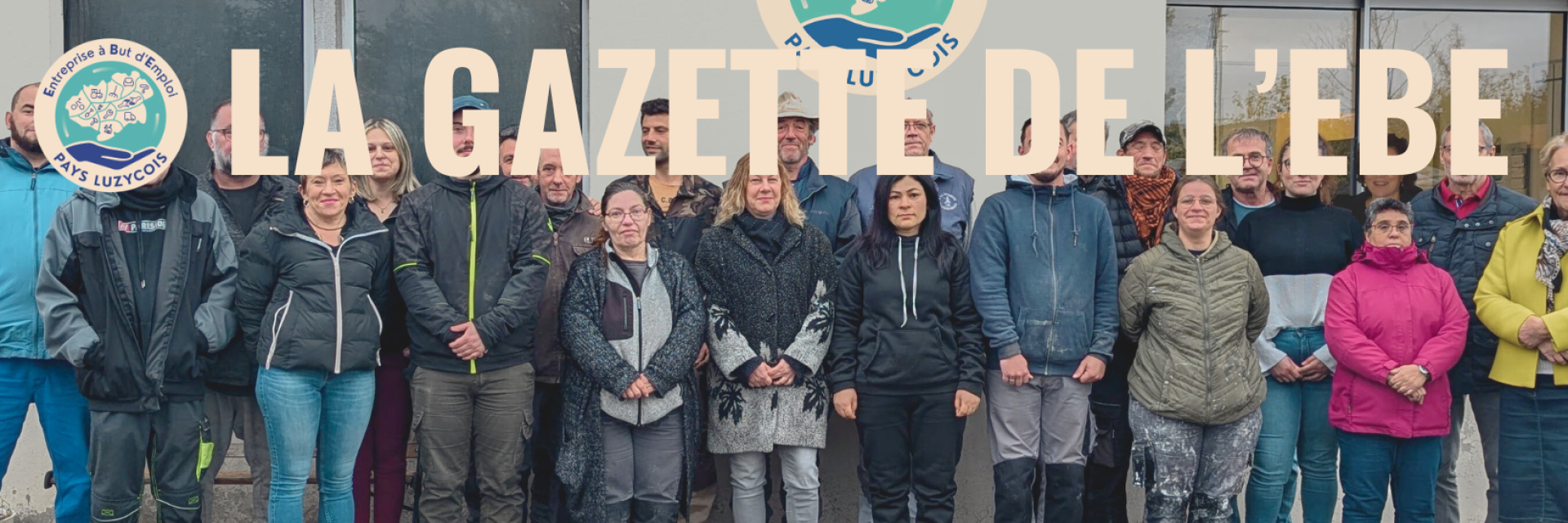 Bannière de la page Newsletter : La gazette de l'EBE de l'EBE du Pays Luzycois