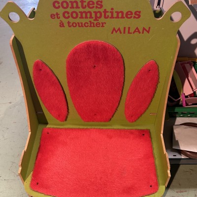 Image du produit Chaise enfant vintage