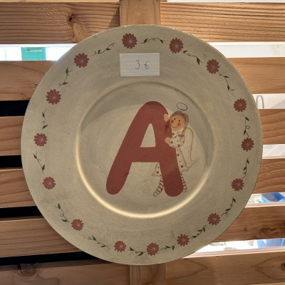 Image du produit Assiette décorative chambre d'enfant en carton maché