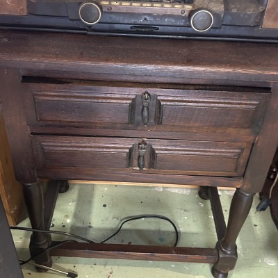 Image du produit Table de chevet 2 tiroirs